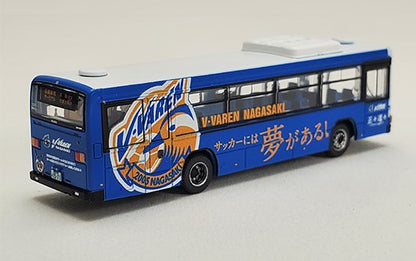 [ Back-order ] TOMYTEC 322054 The Bus Collection / Bus Colle Nagasaki Bus V Farren Nagasaki Wrapping Bus Diorama Supplies