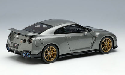 [ Back-order ] Make Up EIDOLON EM684D 1:43 Nissan GT-R Premium Edition T-spec 2024 Dark Metal Gray