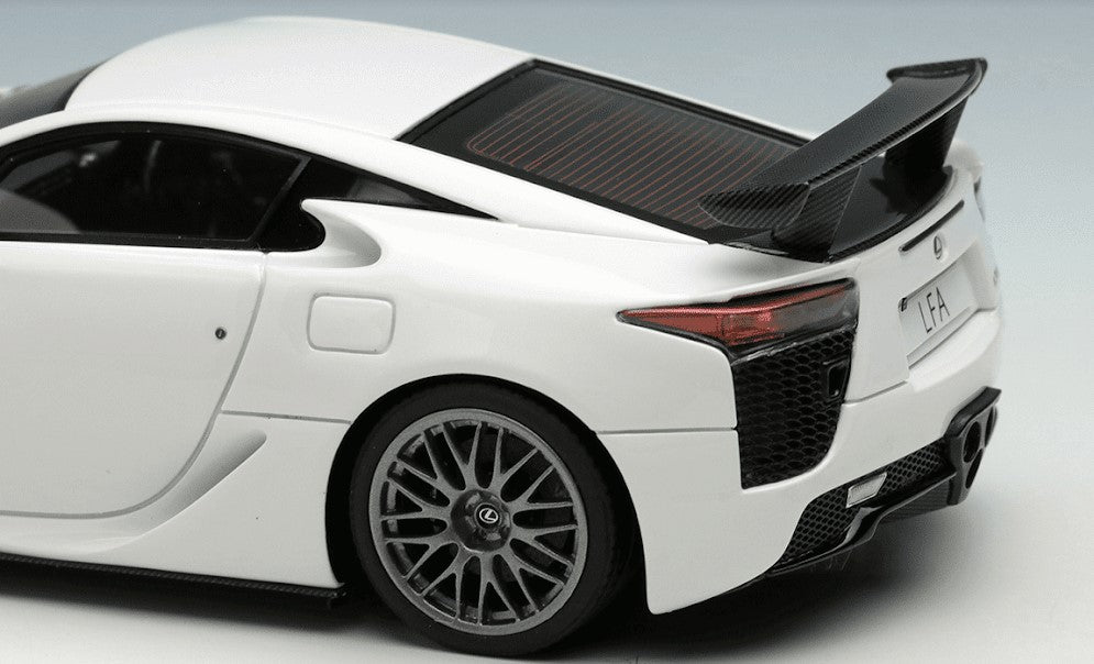 [ Back-order ] Make Up EIDOLON EM538B 1:43 Lexus LFA Nurburgring Package 2012 Whitetest White