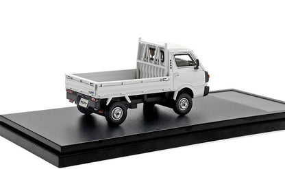 [ Back-order ] Hi-Story HS394WH 1:43 SUBARU SAMBAR TRUCK 4WD (1980) Gull White Resin