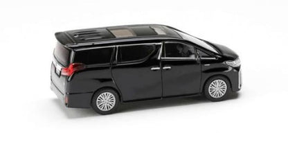 [ Back-order ] Hobby Japan HJ645012BBK 1:64 Toyota Alphard Hybrid (H30W) / with Sun Roof Black (202) Die-cast