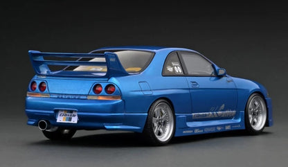 [ Back-order ] ignition model IG3128 1:18 GReddy GT-R (BCNR33) Blue Metallic