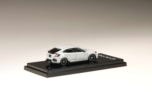 [ Back-order ] Hobby Japan HJ642018AW 1:64 Honda Civic H/B (FK7) 2020 Platinum White Pearl