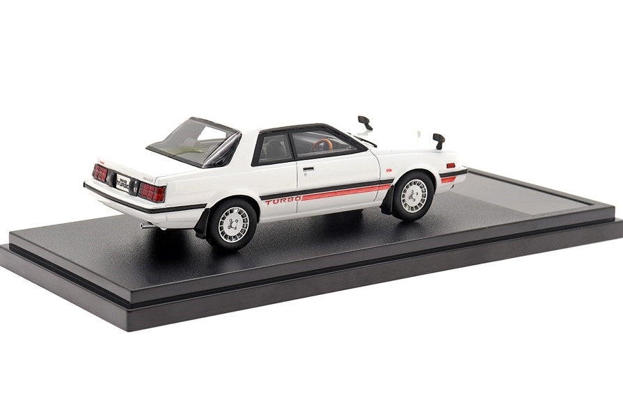 [ Back-order ] Hi-Story HS382WH 1:43 MITSUBISHI GALANT Lambda 2000 GSR TURBO (1980) White Resin