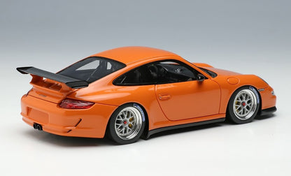 [ Back-order ] Make Up EIDOLON EM710D 1:43 Porsche 911(997) GT3 RS (BBS Cup wheels) Orange