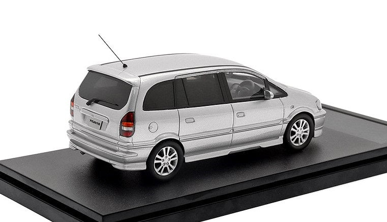 [ Back-order ] Hi-Story HS419SL 1:43 SUBARU TRAVIQ S-package (2001) Star Silver Metallic Resin