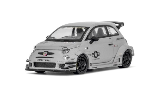 MC221-fi TSM MINI-GT 1:64 Abarth 595 LB-WORKS x Abarth Works Fighters (LBWK Exclusive Blister Box)
