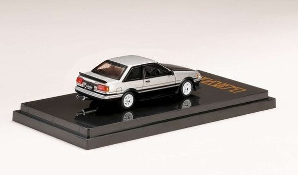 [ Back-order ] Hobby Japan HJ641035TSK 1:64 Toyota COROLLA AE86 2door TOM'S IGETA WHEEL Silver / Black