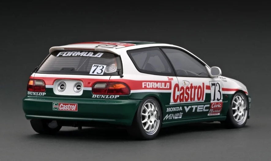 [ Back-order ] ignition model IG3052 1:18 Castrol CIVIC (#73) 1994 N1