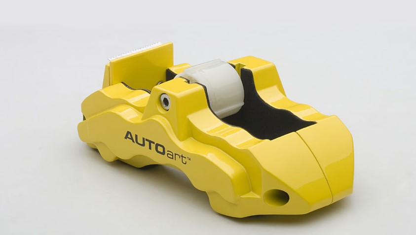 [ Back-order ] AUTOart 40274 Brake Caliper Tape Dispenser Yellow Die-cast