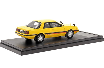 [ Back-order ] Hi-Story HS382YE 1:43 MITSUBISHI GALANT Lambda 2000 GSR TURBO (1980) Yellow Resin