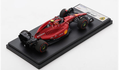 LSF1042 LookSmart 1:43 Ferrari F1-75 #55 2nd Bahrain GP 2022 C.Sainz Jr.