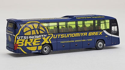 [ Back-order ] TOMYTEC 322047 The Bus Collection / Bus Colle Kanto Motor Utsunomiya Break Team Bus Diorama Supplies