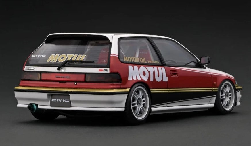 [ Back-order ] ignition model IG3123 1:18 Honda CIVIC (EF9) SiR White/Red