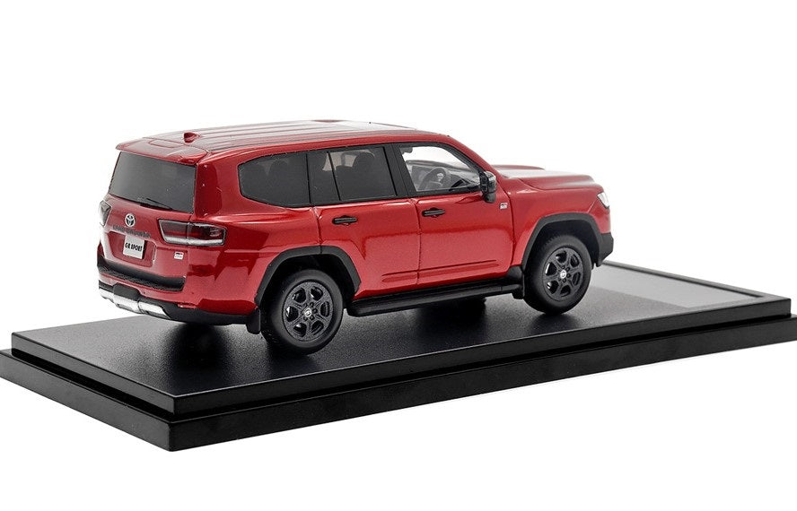 [ Back-order ] Hi-Story HS408RE 1:43 Toyota LAND CRUISER GR SPORT (2021) Dark Red Mica Metallic Resin