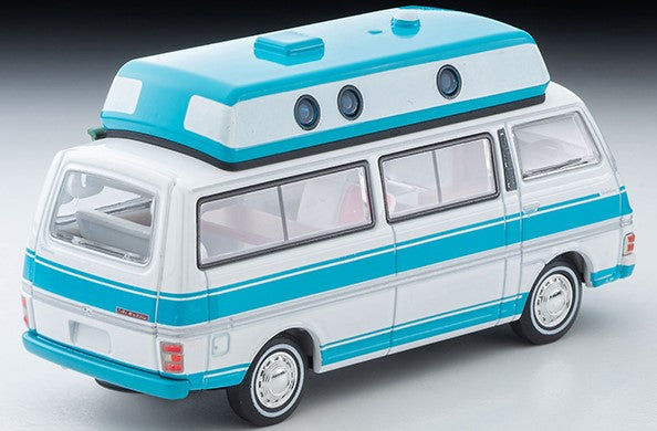 LV-N312a TOMYTEC Tomica 1:64 Nissan Caravan Camper (White/Light Blue) '73