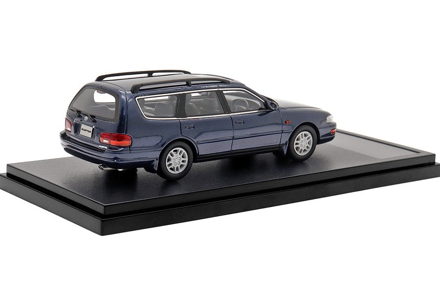 [ Back-order ] Hi-Story HS412BL 1:43 Toyota SCEPTER STATION WAGON 3.0G (1992) Dark Blue Mica Resin