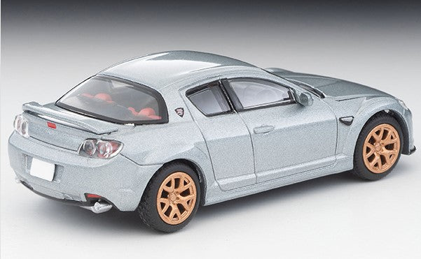 TOMYTEC Tomica 1:64 Mazda Japanese Car Era 18 RX-8 Spirit R Silver 2012 329367