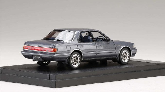 [ Back-order ] MARK43 PM4393SGGM 1:43 Toyota CRESTA 3.0 Super Lucent G 1991 (Customized Version) Bluish Gray Metallic