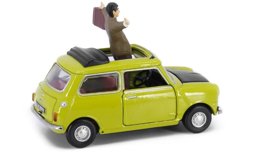 [ Back-order ] TINY ATBS018 1/50 Tiny City Mr Bean's Mini Sunroof Open Figure Included (LHD) Diecast