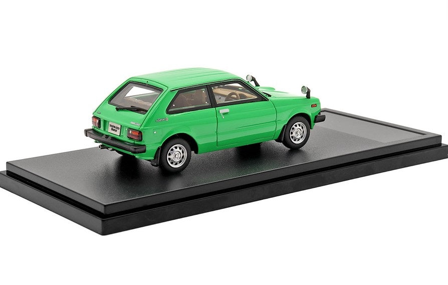 [ Back-order ] Hi-Story HS387GR 1:43 Toyota STARLET S (1978) Green Resin