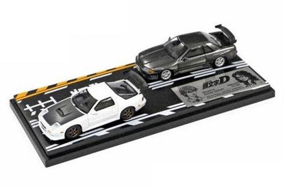 [ Back-order ] MODELER'S MD64202 1:64 Initial D Set Vol.2 Ryosuke Takahashi RX-7 (FC3S) & Rin Hojo Skyline GT-R (BNR32)