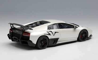 [ Back-order ] Make Up EIDOLON EM336C 1:43 Lamborghini Murcielago LP670-4 SV 2009 Pearl White