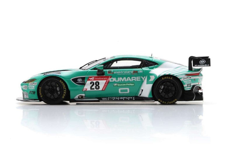 SG908 SPARK 1:43 Aston Martin Vantage AMR GT3 #28 PROsport-Racing 24H Nurburgring 2023