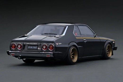 [ Back-order ] ignition model IG3466 1:18 Nissan Skyline 2000 GT-ES (C210) Black