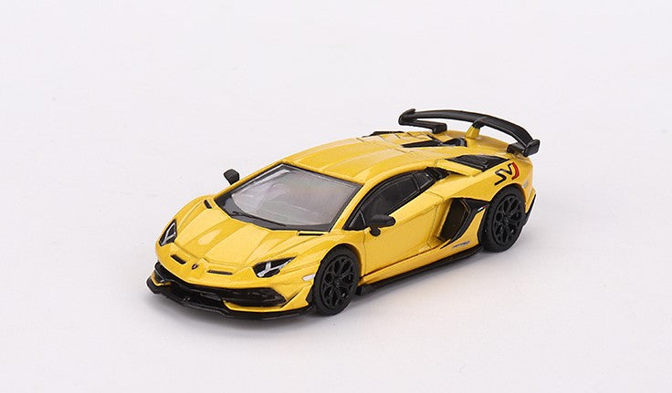 MGT00563-L TSM MINI-GT 1:64 Lamborghini Aventador SVJ Giallo Orion Yellow LHD