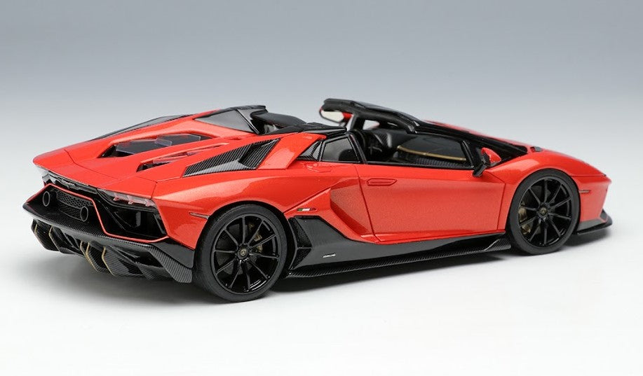 [ Back-order ] Make Up EIDOLON EM638C 1:43 Lamborghini Aventador LP780-4 Ultime Roadster 2021 (Nileo Wheels) Orange