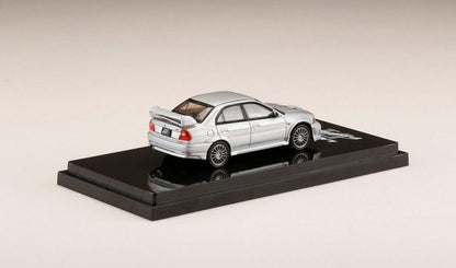 [ Back-order ] Hobby Japan HJ641033AS 1:64 Mitsubishi LANCER GSR EVOLUTION 6 (CP9A) 1999 Satellite Silver Metallic