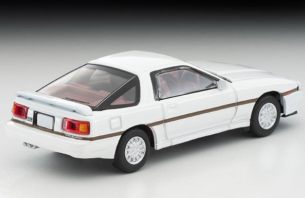 LV-N106e TOMYTEC Tomica 1:64 Toyota Supra 3.0 GT Turbo White 1986