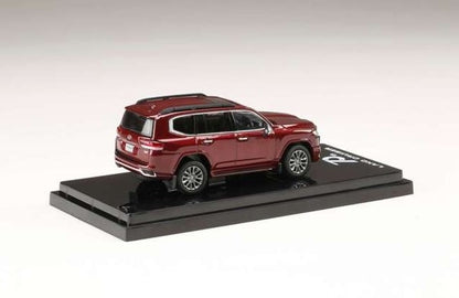 HJ641050AR Hobby JAPAN 1:64 Toyota Land Cruiser (JA300W) ZX Dark Red Mica Metallic w/Black interior