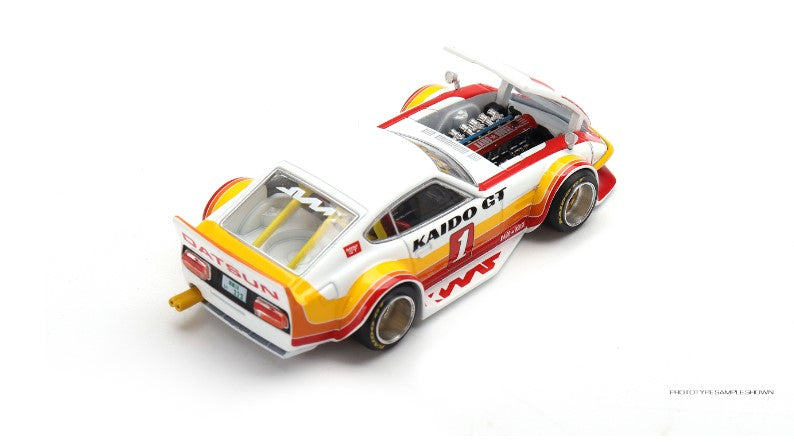 KHMG029 TSM MINI-GT 1:64 Nissan Datsun KAIDO Fairlady Z Kaido GT V1 RHD