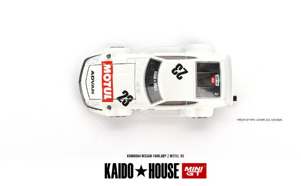 KHMG064 TSM MINI-GT 1:64 Datsun KAIDO Fairlady Z MOTUL V3 RHD