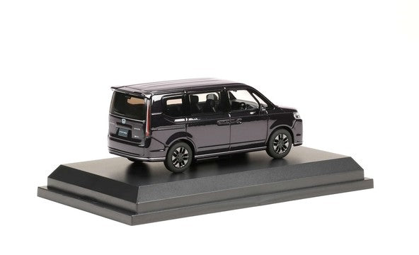 [ Back-order ] Hobby Japan HJ432004P 1:43 Honda STEP WGN e:HEV SPADA Twilight Mist Black Pearl