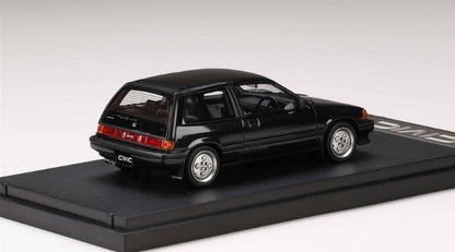 [ Back-order ] MARK43 PM4399BK 1:43 Honda Civic Si (AT) 1984 Black Metallic (Customized Color Version)