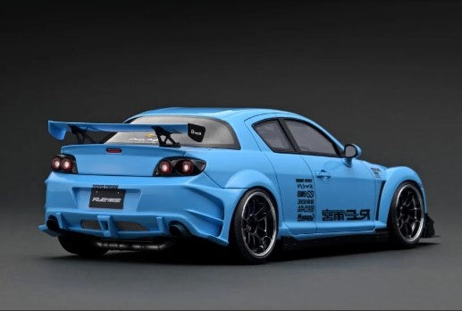 [ Back-order ] ignition model IG3178 1:18 Mazda RX-8 (SE3P) RE Amemiya Light Blue