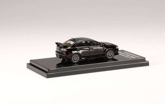 [ Back-order ] Hobby Japan HJ642053BBK 1:64 Mitsubishi Lancer Evolution 10 Final Edition Phantom Black Pearl