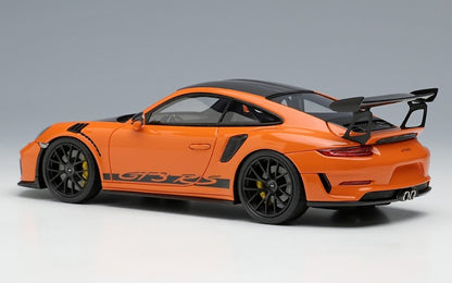 [ Back-order ] Make Up EIDOLON EM574E 1:43 Porsche 911 (991.2) GT3 RS Weissach Package 2018 Orange