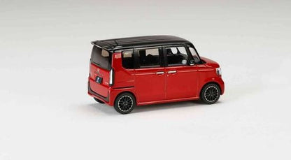 [ Back-order ] Hobby Japan HJ431006RM 1:43 Honda N-BOX Custom Premium Crystal Red Metallic & Black Diecast