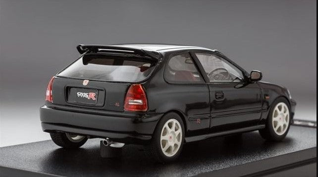 [ Back-order ] MARK43 PM4340CBK 1:43 Honda Civic Type R (EK9) Starlight Black Pearl Carbon Bonnet