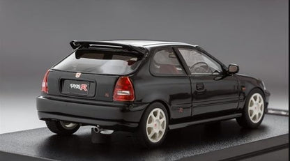 [ Back-order ] MARK43 PM4340CBK 1:43 Honda Civic Type R (EK9) Starlight Black Pearl Carbon Bonnet