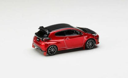 [ Back-order ] Hobby Japan HJ643024RR 1:64 Toyota GRMN YARIS RALLY Package with GR Parts Emotional Red II