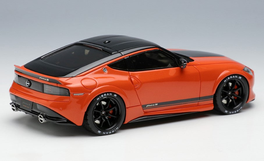 [ Back-order ] Make Up EIDOLON EM650 1:43 Nissan Fairlady Z Customized Proto Tokyo Auto Salon 2022 Orange