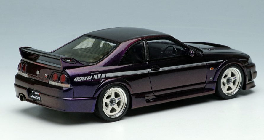 EM397SC Make Up EIDOLON 1:43 Nismo 400R 1996 Midnight Purple