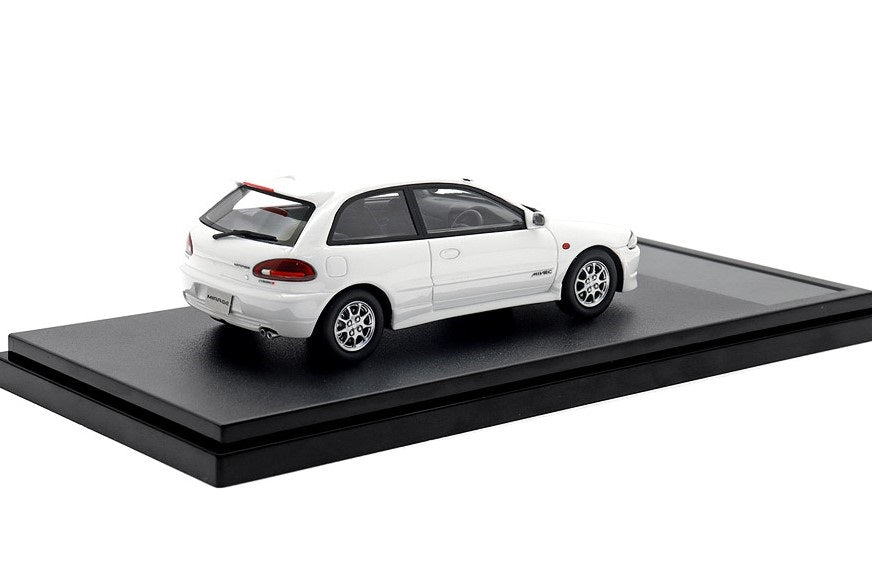 [ Back-order ] Hi-Story HS429WH 1:43 MITSUBISHI MIRAGE CYBORG-R (1992) Scotia White Resin