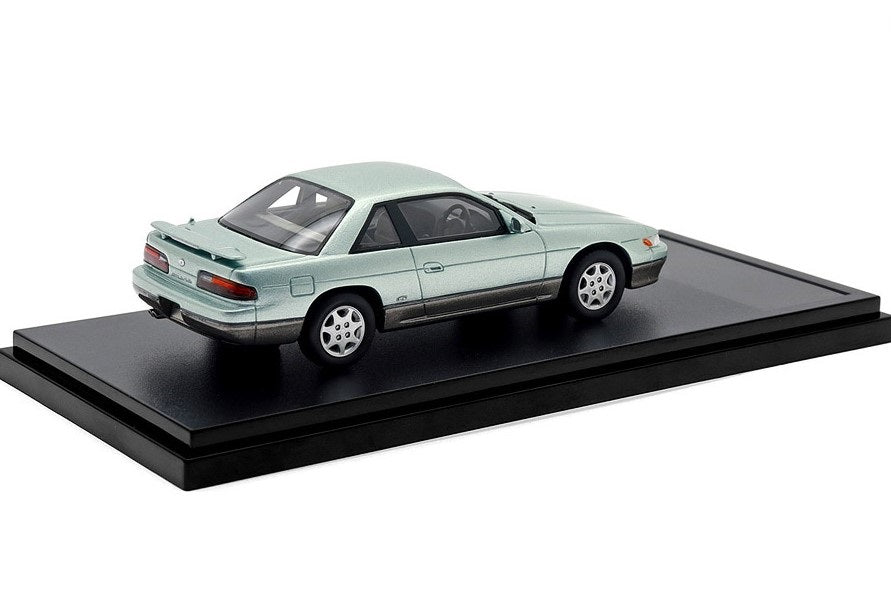 [ Back-order ] Hi-Story HS450GR 1:43 NISSAN SILVIA Q's DIA PACKAGE (1991) Lime Green Two Tone Resin