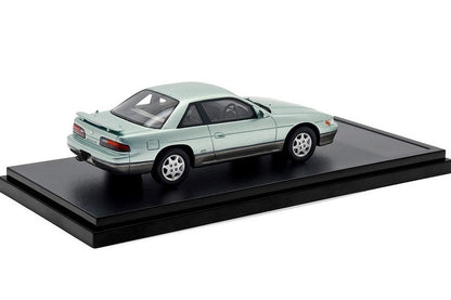 [ Back-order ] Hi-Story HS450GR 1:43 NISSAN SILVIA Q's DIA PACKAGE (1991) Lime Green Two Tone Resin